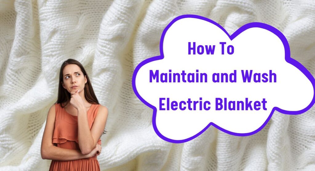Wash Electric Blanket